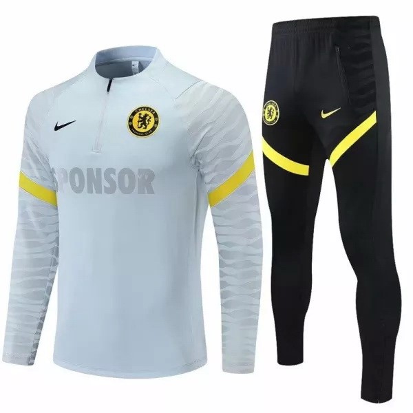 Chandal Chelsea 2021 2022 Gris Amarillo Negro